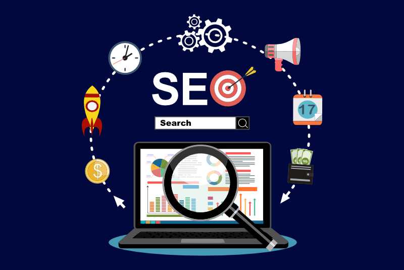 SEO steht für Suchmaschinenoptimierung (Search Engine Optimization)