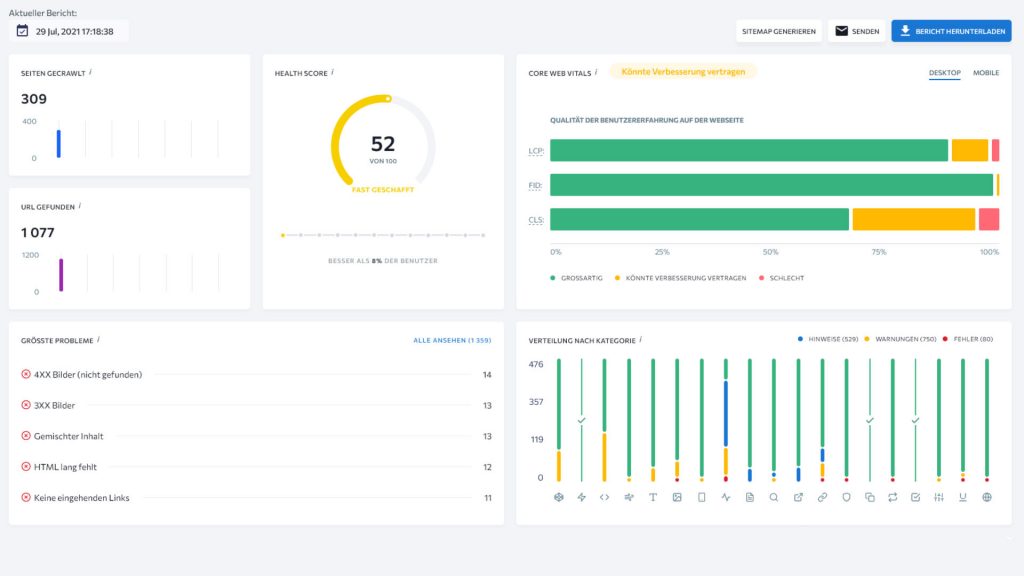 SEO Check/SEO Audit