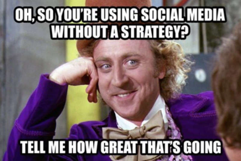 Meme: Social Media ohne Strategie